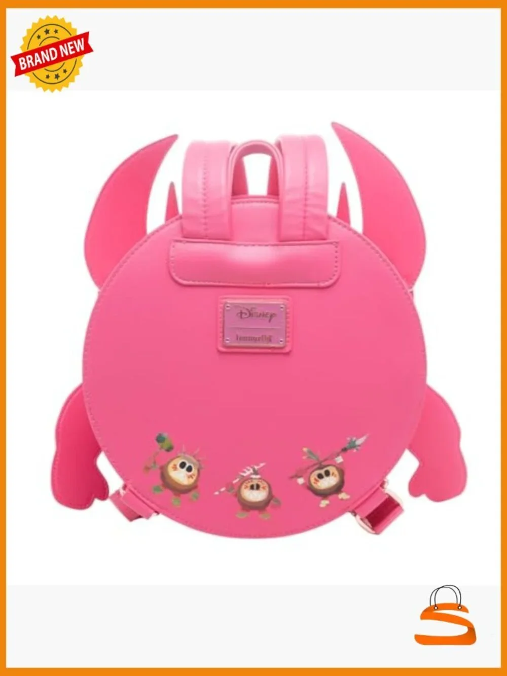 Loungefly Moana Kakamora Double Strap Shoulder Bag Purse